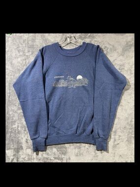 Healthknit Sweatshirt Crewneck Made in USA Men’s Size XL [46-48] Vintage 80’s